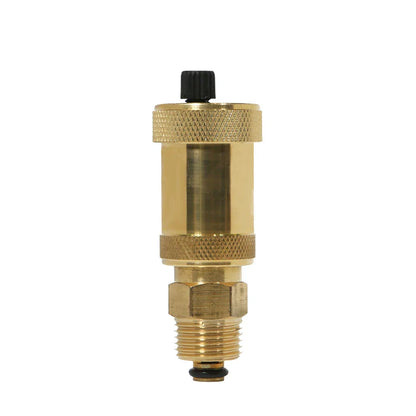 Auto Air Vent Control Bleed Valve Plug with OEM Support 1/2 Port Size -50C 100C Operating Temp. for Radiator Heating System