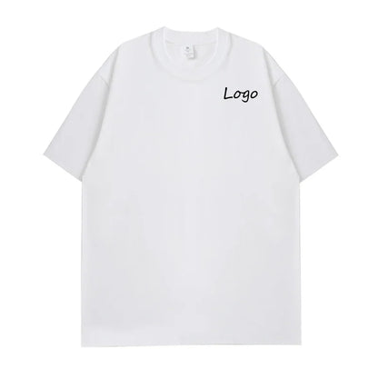 2026 Hot Selling Customize Color and Logo Multi-Color Breathable Cotton Fabric Tshirt Men's Round Neck Loose-Fit Fashion T-Shirt