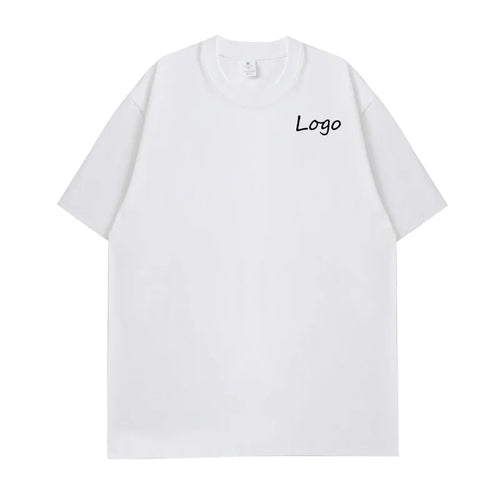 2026 Hot Selling Customize Color and Logo Multi-Color Breathable Cotton Fabric Tshirt Men's Round Neck Loose-Fit Fashion T-Shirt