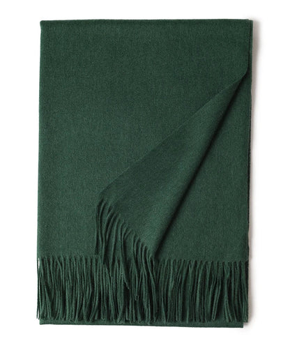Designer Luxury Fashion Winter Ladies Wool Scarf Stoles Custom Embroidery logo Women Plain Color Wool Scarves Shawl for Women
