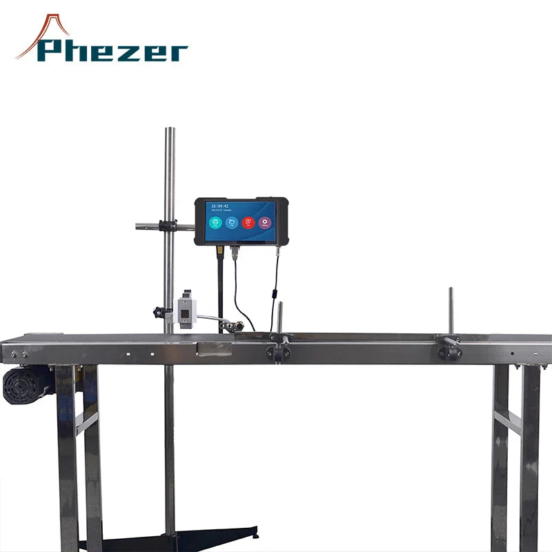 2025 PHEZER High Quality Tij Intelligent Printer Online Pattern Printing Machine