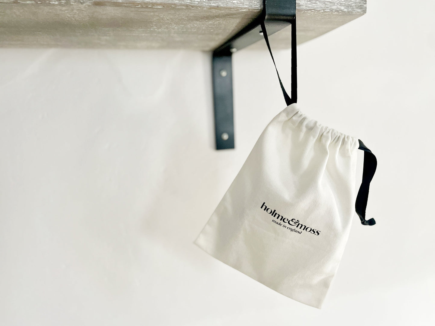 Holme & Moss Cotton Drawstring Dust Bag
