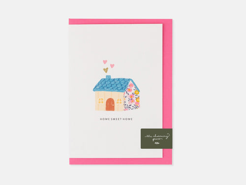 Home Sweet Home Card - Liberty Wiltshire Bud Print