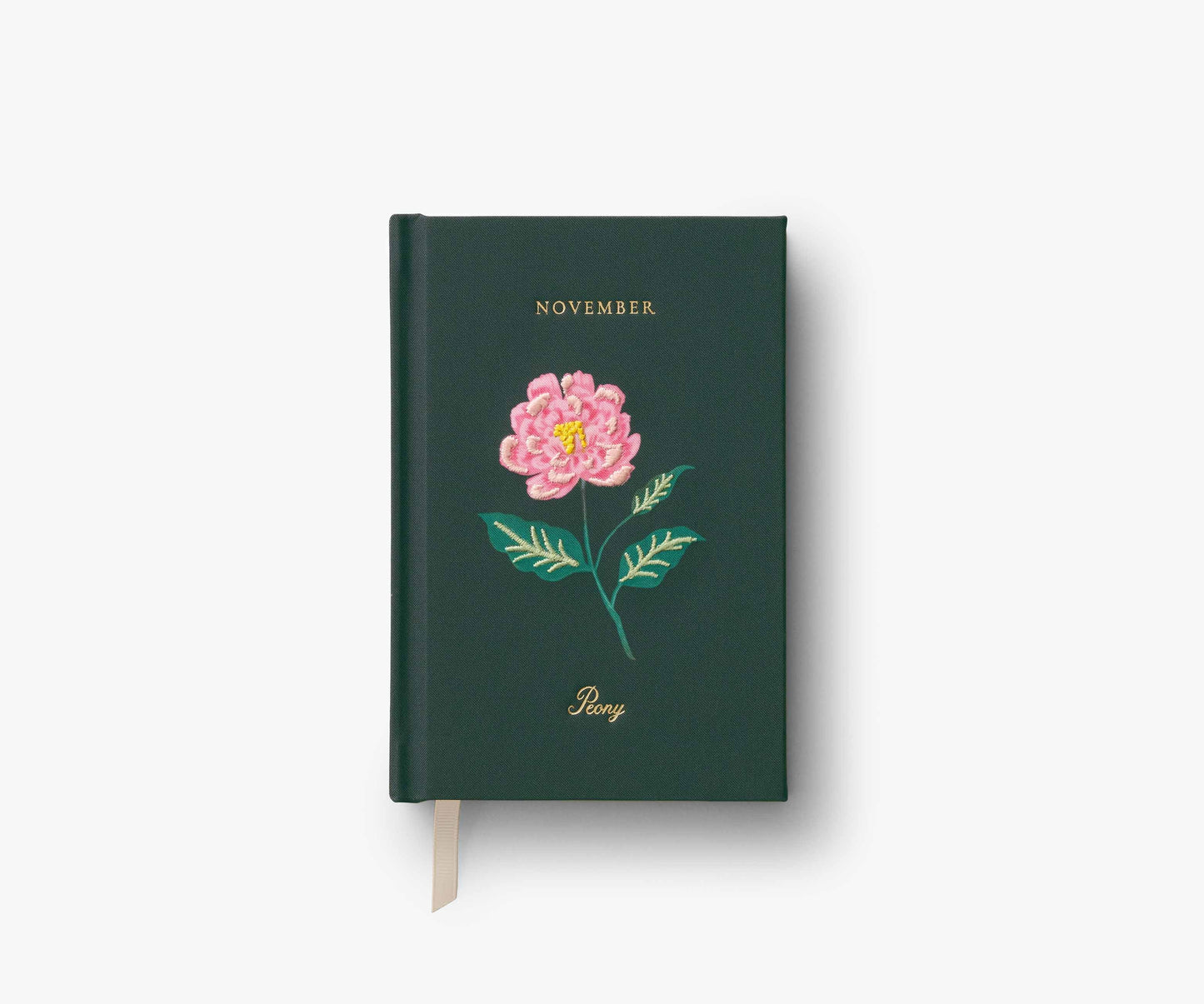 Birth Month Mini Embroidered Journal - November