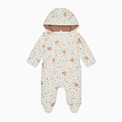 Bear Print Pramsuit