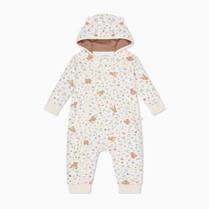 Bear Print Pramsuit