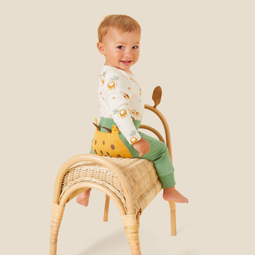 Giraffe Bodysuit & Joggers Outfit