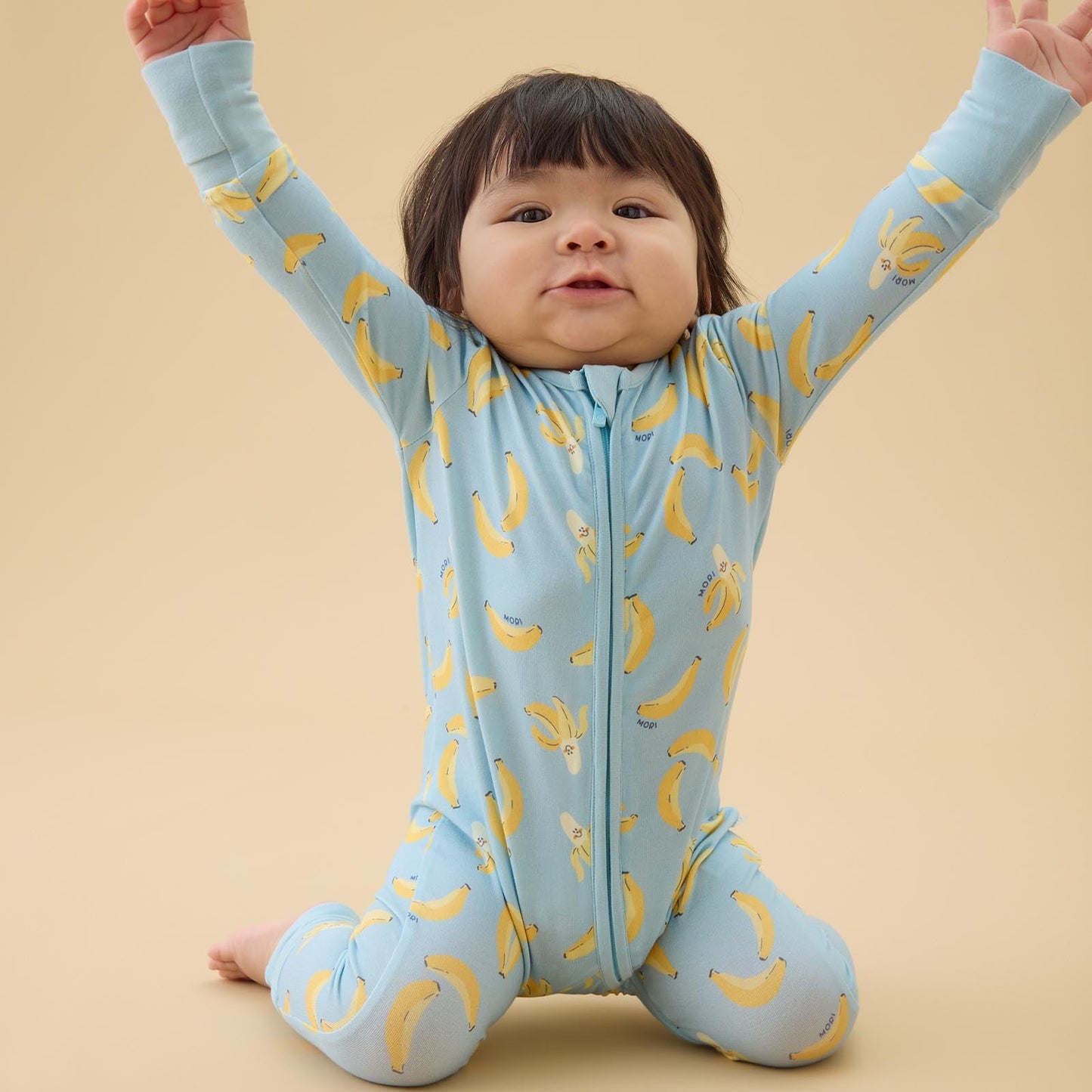 Banana Bunch Clever Zip Sleepsuit