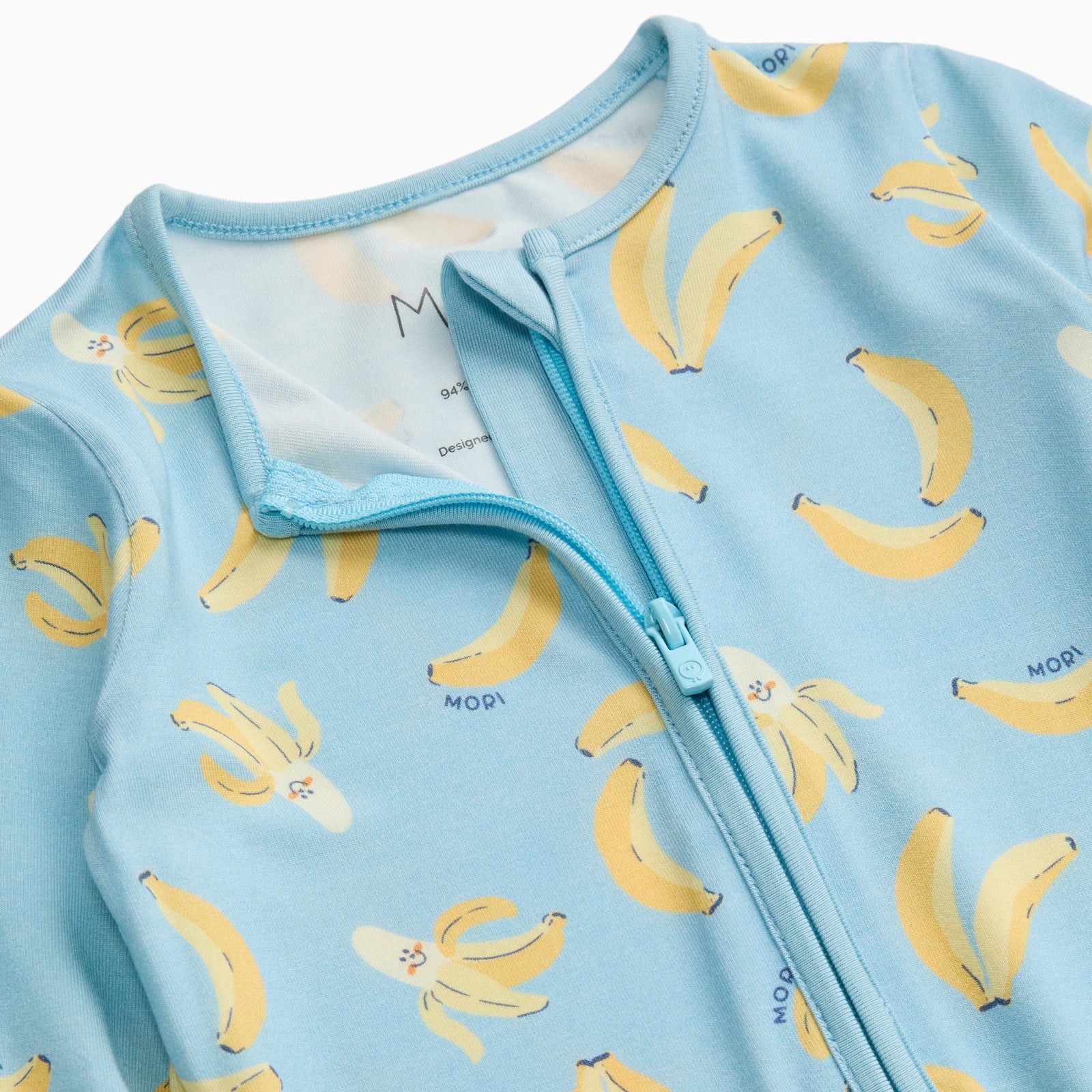 Banana Bunch Clever Zip Sleepsuit