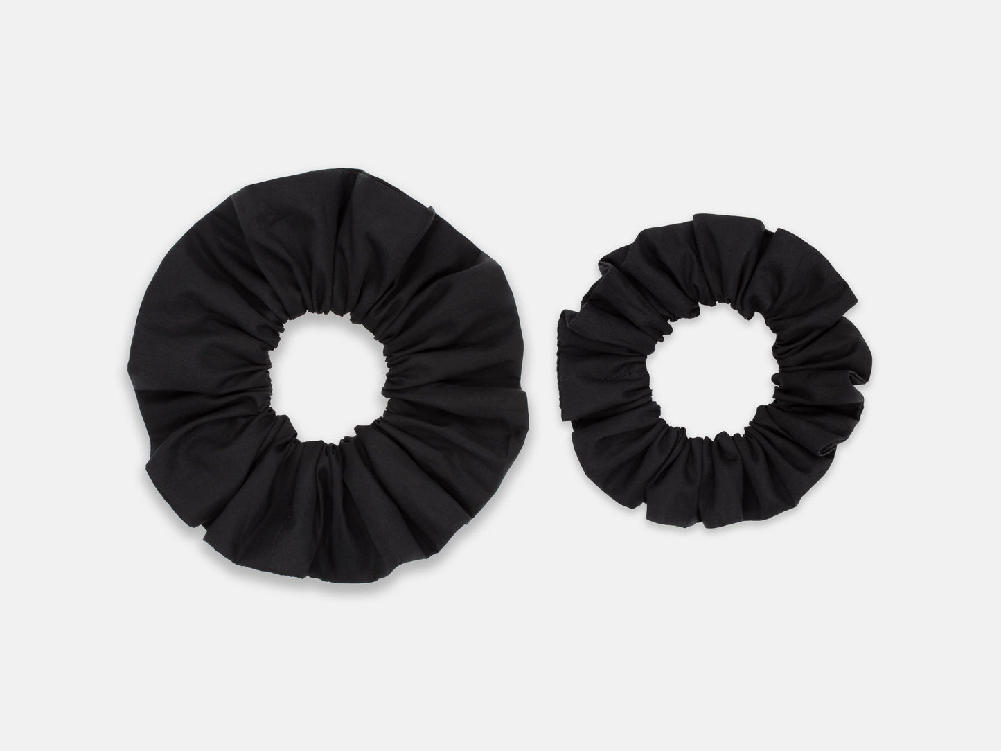 Scrunchie - Liberty Black F Print