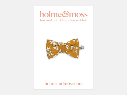 Bow Hair Clip - Liberty Capel G Print