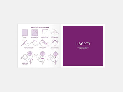 Liberty Classic Floral Origami Flower Kit