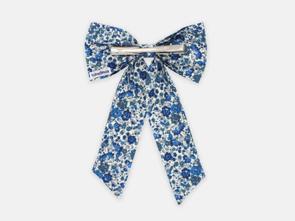 Large Bow Hair Clip - Liberty Emma and Georgina B Print