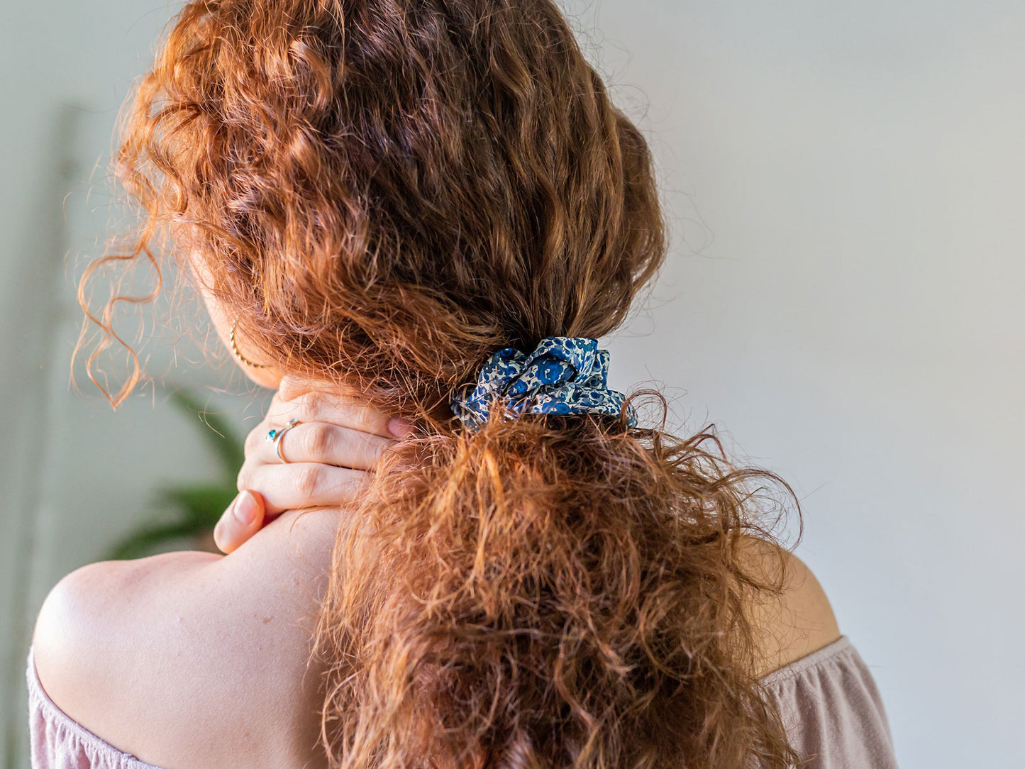 Scrunchie - Liberty Emma and Georgina B Print