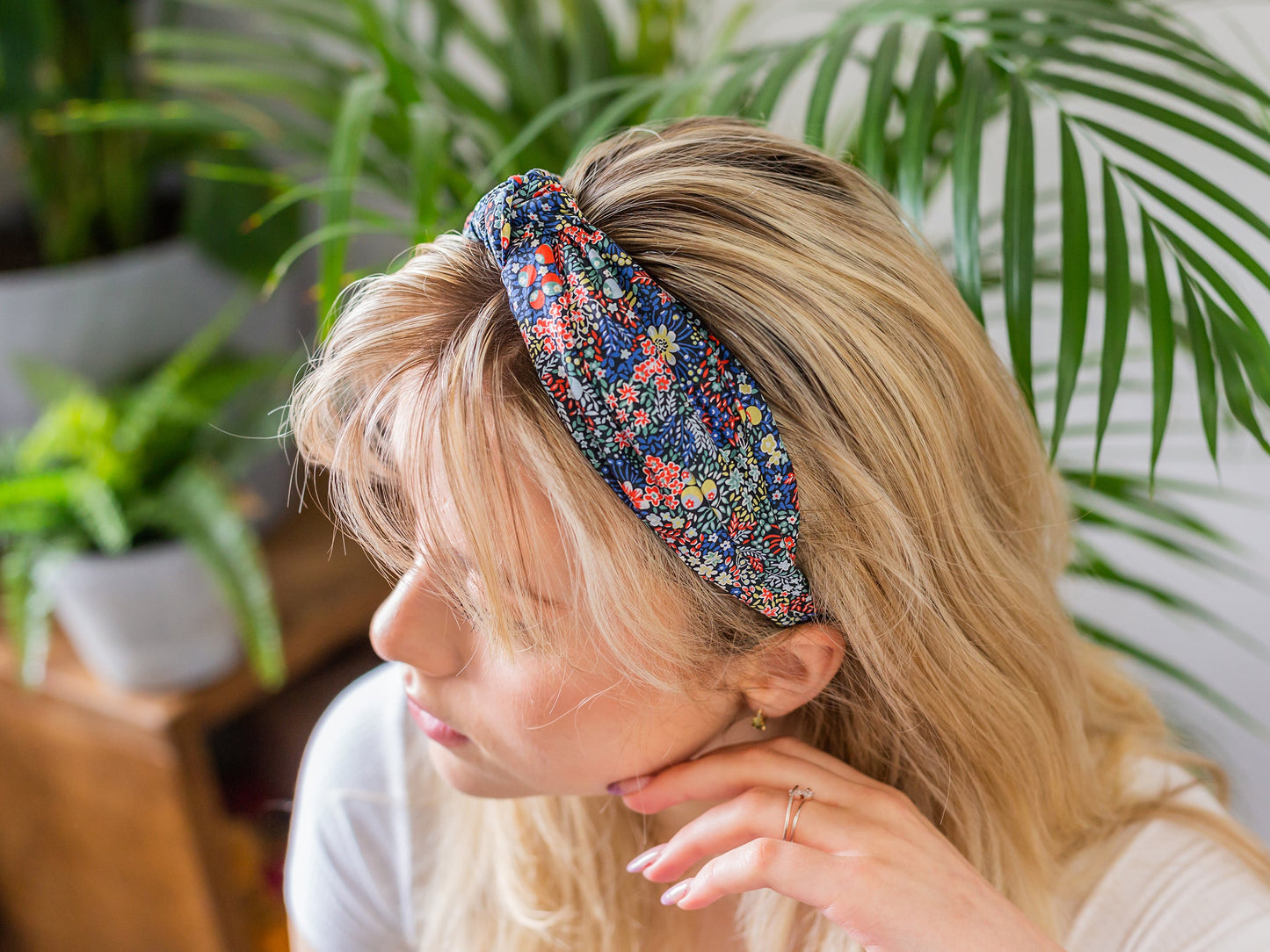 Classic Knot Headband - Liberty Capel U Print