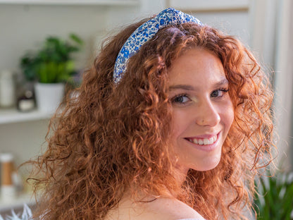 Padded Knot Headband - Liberty Emma and Georgina B Print