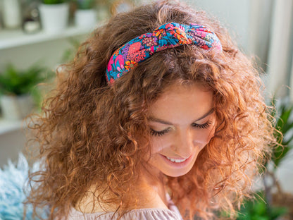 Padded Knot Headband - Liberty Thorpe C Print