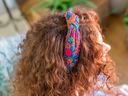 Padded Knot Headband - Liberty Ciara C Print