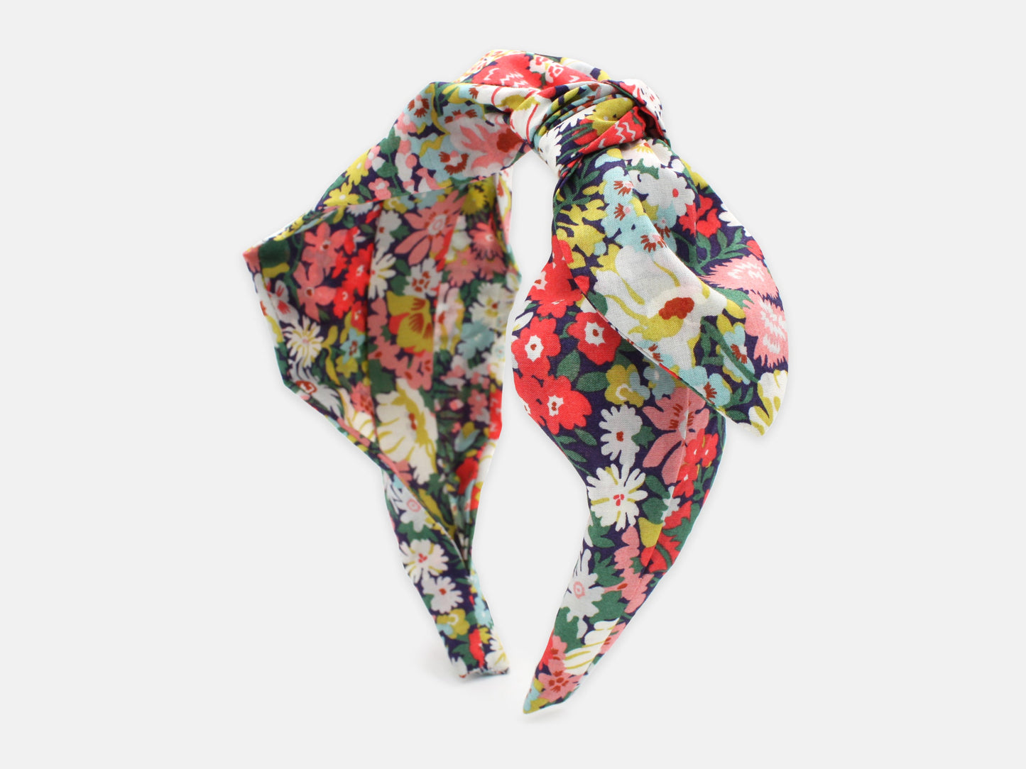 Side Bow Headband - Liberty Thorpe C Print