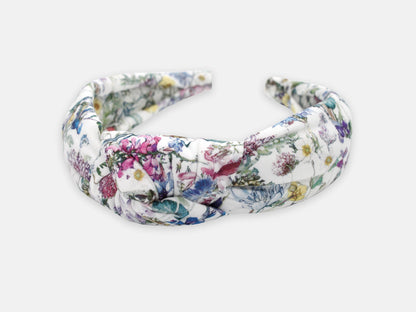 Padded Knot Headband - Liberty Wild Flowers Print
