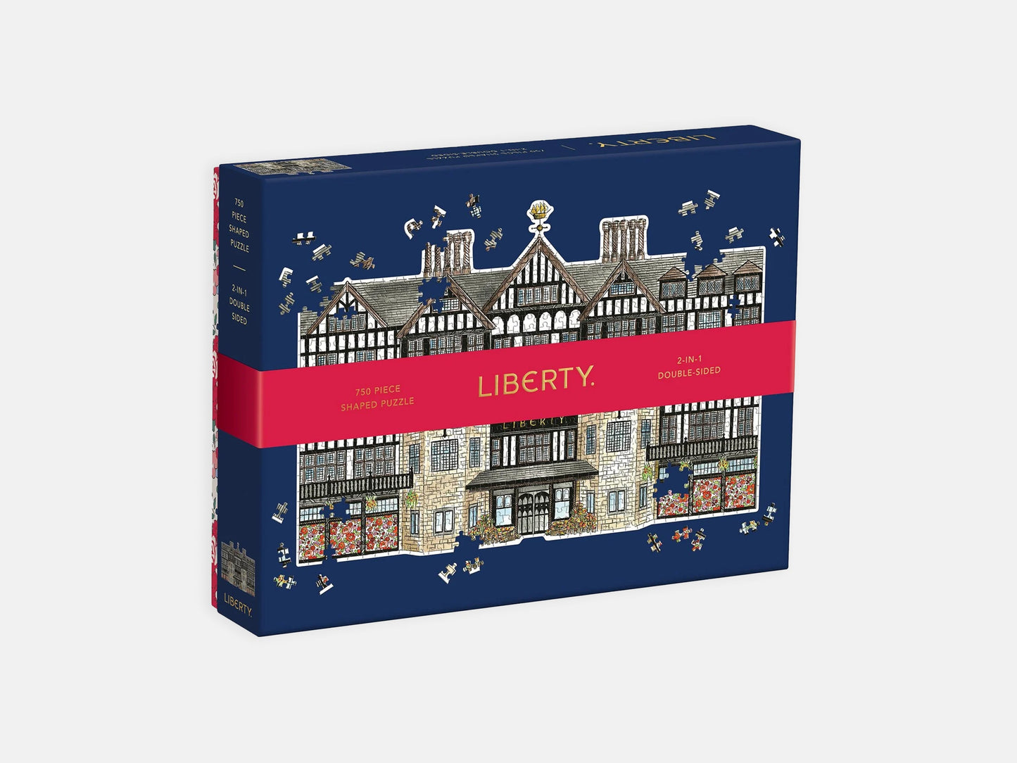 Liberty Tudor Building 750 Piece Shaped Puzzle