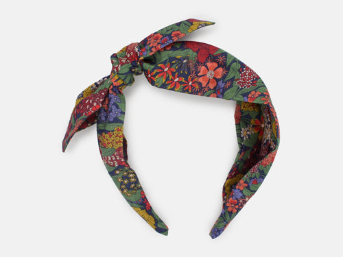 Side Bow Headband - Liberty Ciara G Print