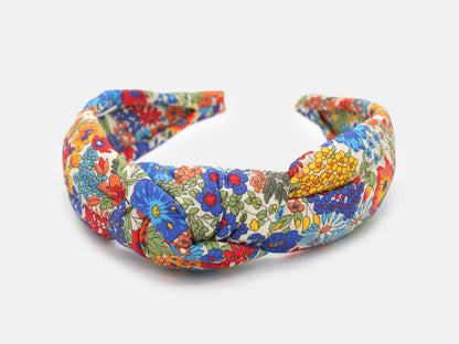 Padded Knot Headband - Liberty Margaret Annie A Print