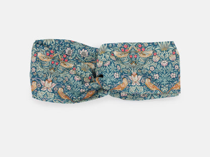 Twist Headband - Liberty Strawberry Thief P Print
