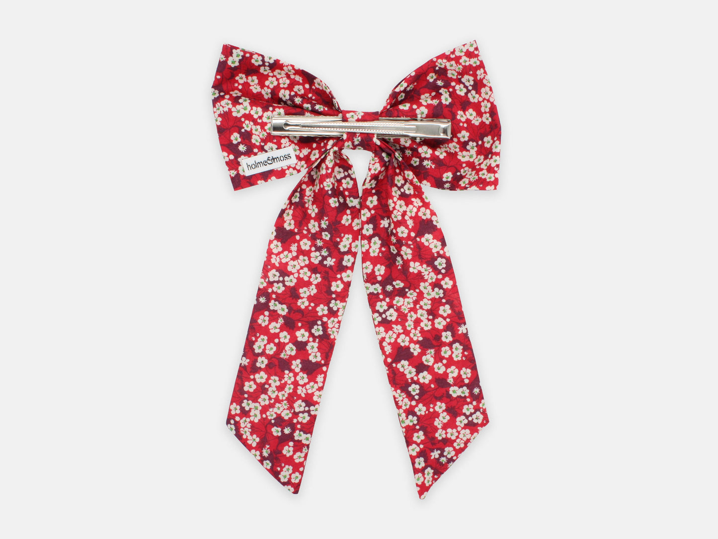 Large Bow Hair Clip - Liberty Mitsi Valeria D Print