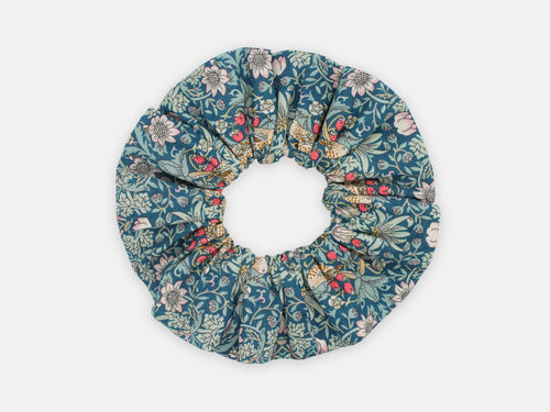 Scrunchie - Liberty Strawberry Thief P Print