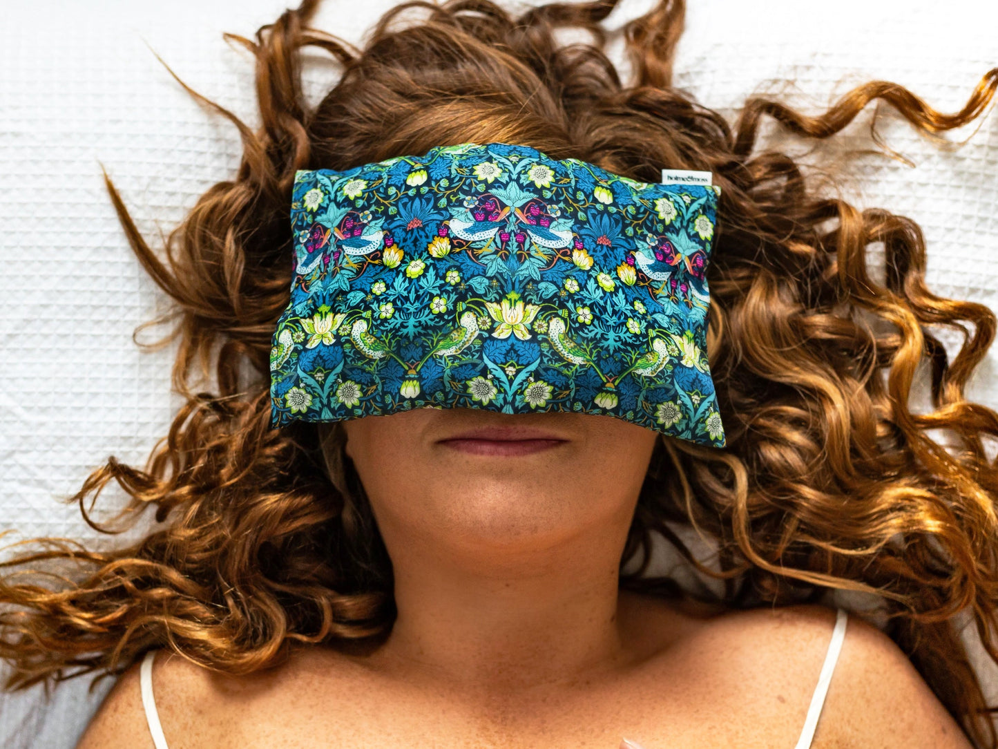 Eye Pillow with Lavender and Chamomile - Liberty Emma and Georgina B Print
