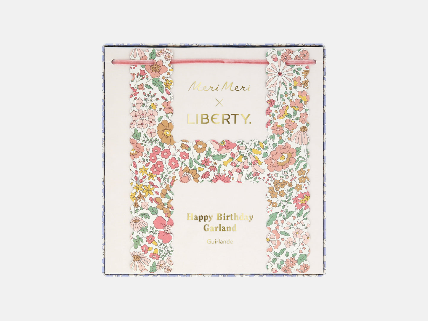 Meri Meri x Liberty Happy Birthday Garland