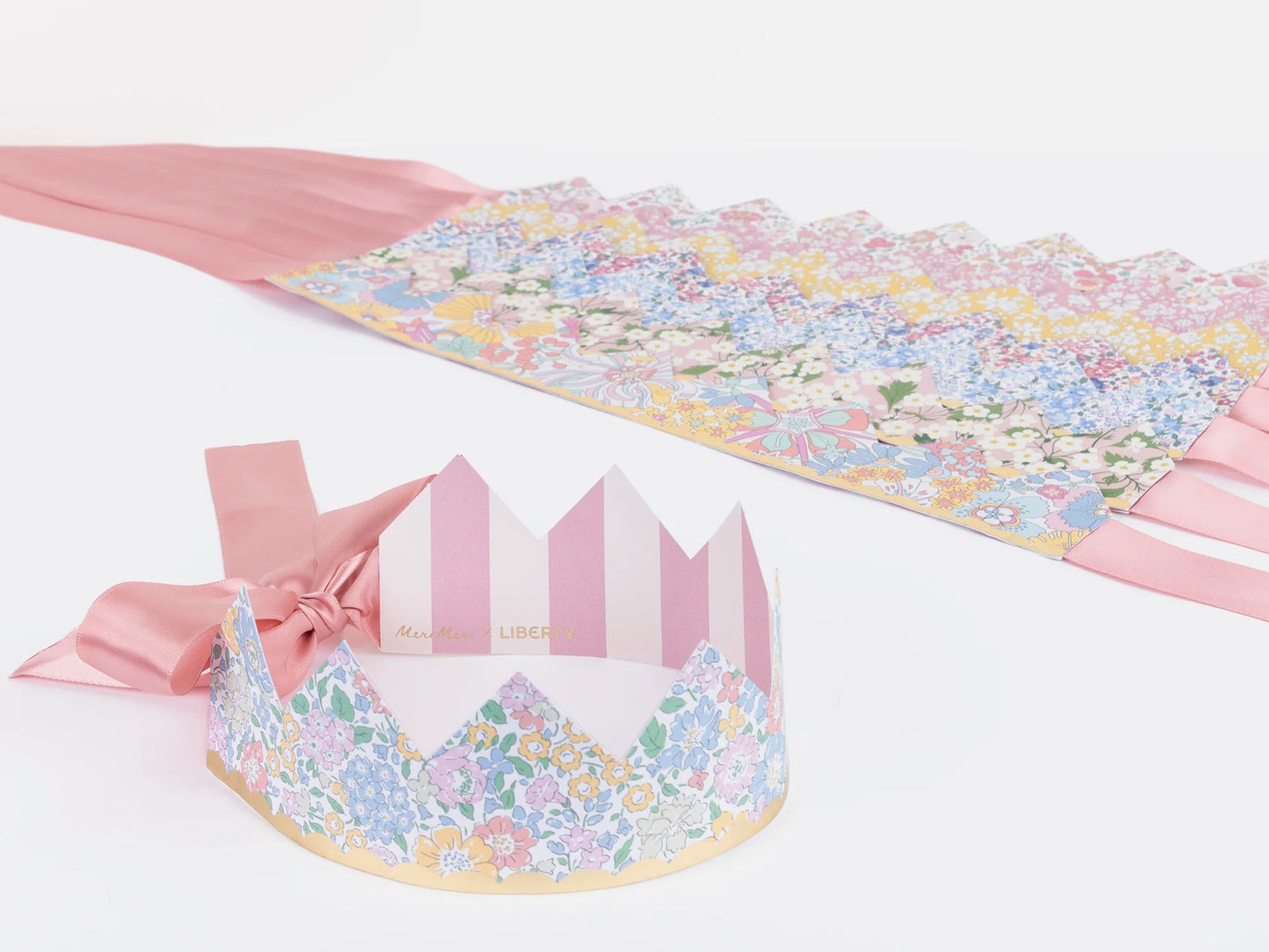 Meri Meri x Liberty Party Crowns (8)