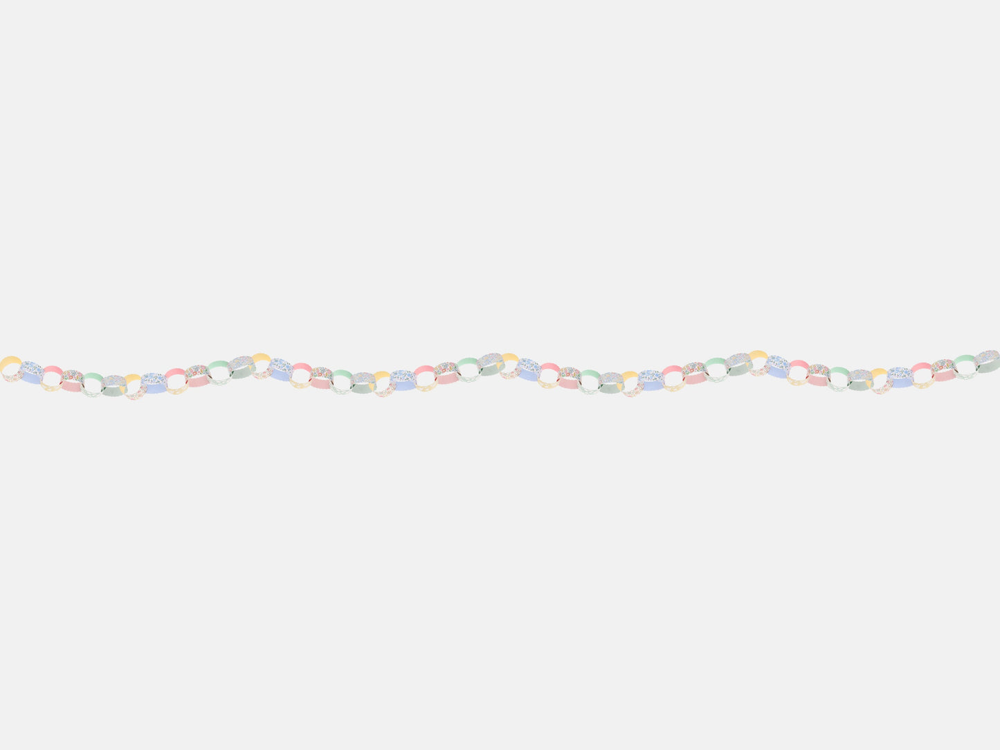 Meri Meri x Liberty Scalloped Paper Chains Set