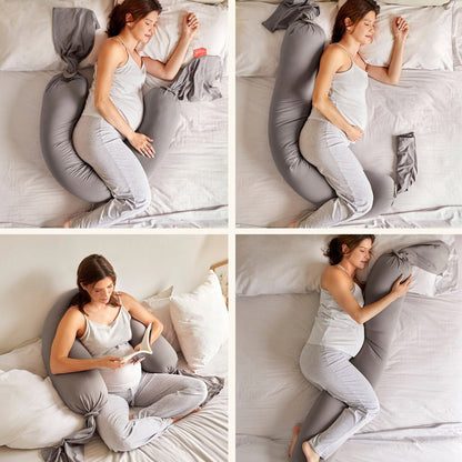 bbhugme Pregnancy Pillow - Stone