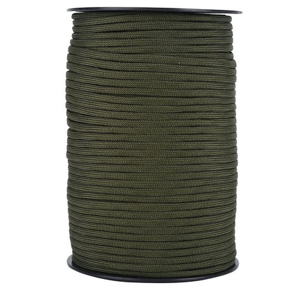 7-core 4mm umbrella rope polypropylene fiber multi-function mountaineering paratrooper traction rope life-saving equipment fixed safety umbrella rope