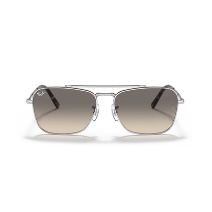 RAYBAN - NEW CARAVAN | Silver w/ Gradient Grey