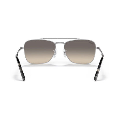 RAYBAN - NEW CARAVAN | Silver w/ Gradient Grey