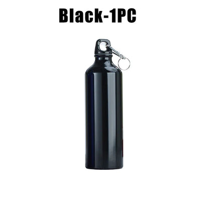 500ml 750ml Gradient Aluminum Water Bottle Large Capacity Gym Outdoor Sports Flask Leakproof Portable Gift Drinkware