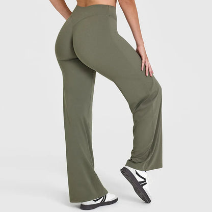 9 colors Yoga Pants GYM Naked Feel Straight-Leg Pants Ultra Soft Butter Fabric Women's Mid-Waist Pilates Running Sport Trousers