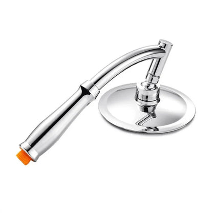 6 Inch High Pressure 360 Degrees Rotation Large Round Big Rainfall Sprayer Bathroom Hand Held Shower Head Accessories Faucet Spa