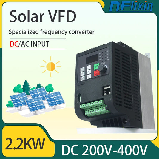 2.2KW Solar Inverter DC200-400V to 220V MPPT Charge Controller CE Certified for Off-Grid System