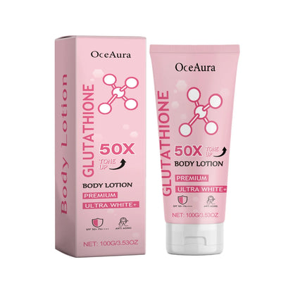 100G Glutathione Body Cream Daily Moisturizing Nourishing Brightening Tone Lasting Fragrance Improve Dullness Smooth Body Lotion