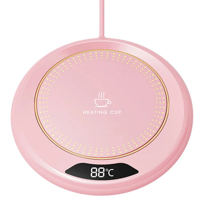 Coffee Mug Warmer 3 Temperature Setting Electric Coffee Warmer Heating Plate Portable Cup Warmer for Travel Office Desk Home Use