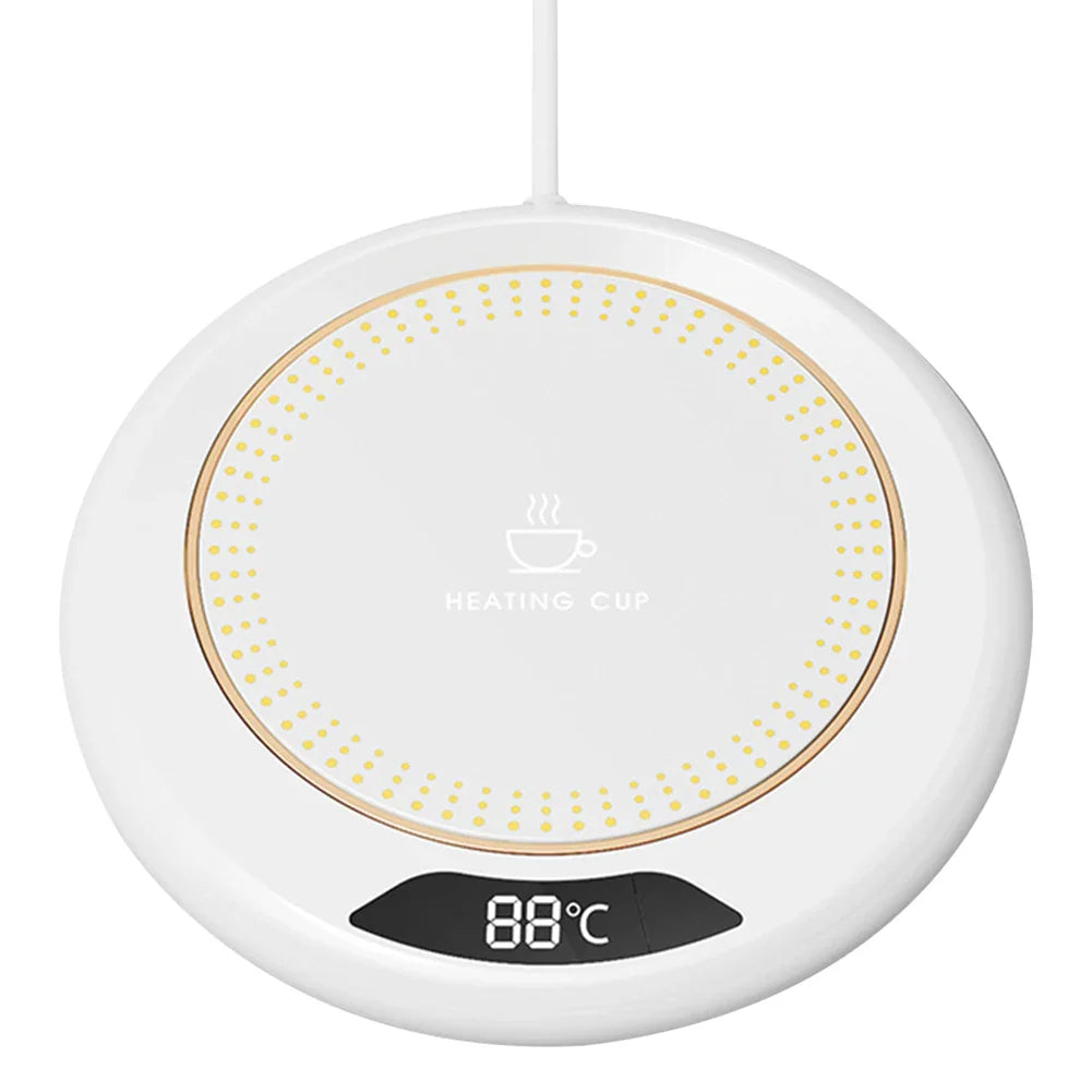 Coffee Mug Warmer 3 Temperature Setting Electric Coffee Warmer Heating Plate Portable Cup Warmer for Travel Office Desk Home Use