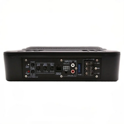 10-inch car subwoofer, 600-watt high-power aluminum alloy speaker, under-seat bass unit modification, ultra-thin amplifying subw