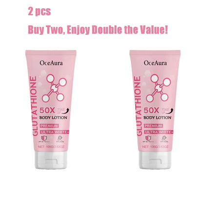100G Glutathione Body Cream Daily Moisturizing Nourishing Brightening Tone Lasting Fragrance Improve Dullness Smooth Body Lotion