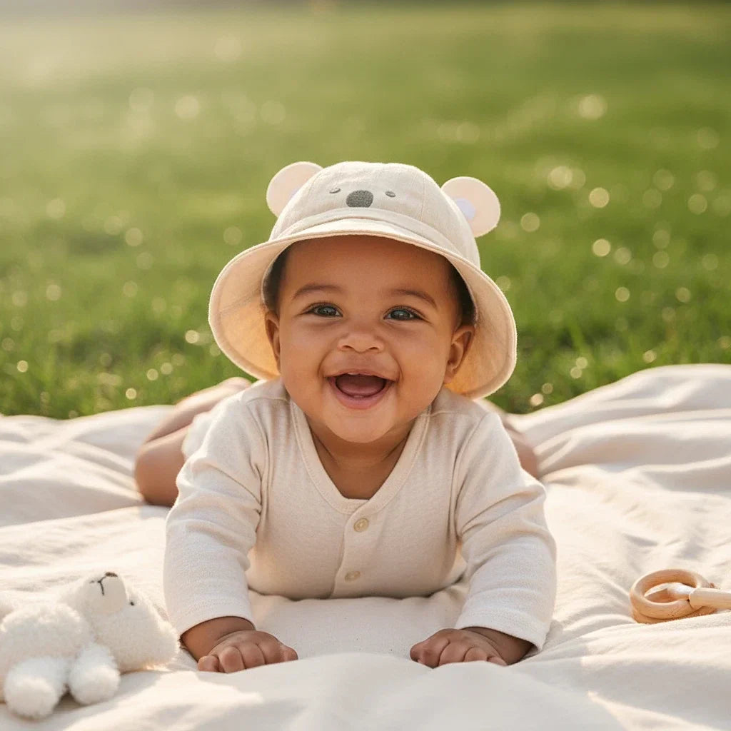 Baby hats, spring and autumn baby sun hats, summer thin fisherman hats for younger babies, baby girls and infants, summer