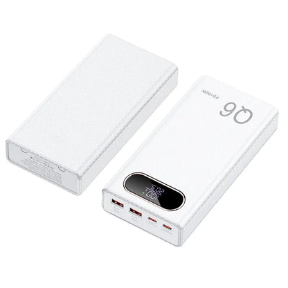 Best PD100W Fast Charging Power Bank DIY Kit 20V 5A 6x 21700 Battery Pack Portable Customizable No Soldering Easy to Assemble