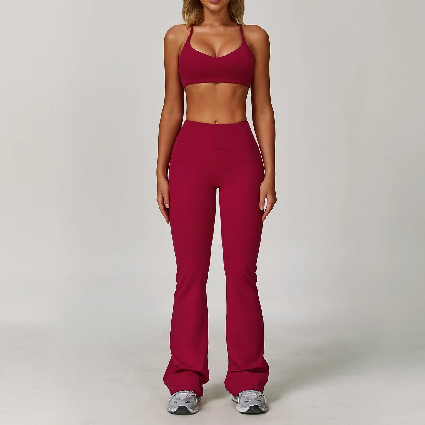 2/3PCS Yoga Suit Sports Set Gym Set Women Tracksuit Running Workout Clothes Long Sleeve Sports Bra Athletic Wear Yoga Clothing